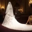 Luxe 2017 Blanche Appliques Tulle Dentelle Jardin / Extérieur Voile De Mariée
