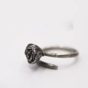 Modern Zwarte Sterling Zilver Werk Holiday Ringen 2019 Accessoires