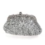 Chic / Beautiful Luxury / Gorgeous 2017 Champagne Red Silver Leaf Sequins Charmeuse Evening Party Outdoor / Garden Clutch Bags