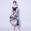 Chic / Beautiful Navy Blue 2017 Cocktail Dresses Tulle Embroidered Lace-up Cocktail Party Formal Dresses