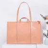 Fashion Orange Leather Street Wear Women's Bags Tote Bag Shoulder Bags 2022