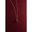 Vintage / Retro Prom Gold Necklaces Red Zircon Accessories 2023