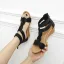 Roman Gold Summer Street Wear Womens Sandals 2022 5 cm Wedges T-Strap Open / Peep Toe Sandals