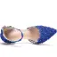 Élégant Blanche Perle En Dentelle Fleur Chaussure De Mariée 2023 Bride Cheville 9 cm Talons Aiguilles À Bout Pointu Mariage Talons Hauts
