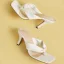 Sexy White Summer Street Wear Womens Sandals 2022 9 cm Stiletto Heels Open / Peep Toe Sandals High Heels
