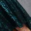 Scintillantes Vert Foncé Perlage Paillettes Asymétrique Robe De Cocktail 2024 Princesse Encolure Dégagée Sans Manches Dos Nu Cocktail