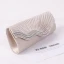 Chic / Beautiful 2017 Outdoor / Garden Black Champagne Grey White Leaf Rhinestone Taffeta Church Evening Party Clutch Bags