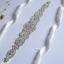 Chic / Belle Or Rose Promo Rubans 2020 Satin Métal Fait main Perlage Cristal Perle Faux Diamant Soirée Accessorize