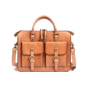 Vintage Originale Chic Belle Désinvolte Vêtement De Rue Marron Sacs Pour Femmes 2022 Cuir Sac Fourre Tout Sacs À Bandoulière