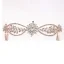 Chic / Beautiful Silver Rhinestone Tassel Wedding Bridal Jewelry 2022 Alloy Tiara Body Jewellery