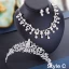 Fine 2017 Rød Sølv Krystall Rhinestone Metall Tiara Brudesmykker
