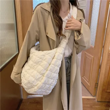 Inhabituel Blanche Vêtement De Rue Volants Sac De Messager Sacs Pour Femmes 2023