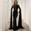 Chic / Beautiful White Trumpet / Mermaid Evening Dresses 2022 Scoop Neck Long Sleeve Sweep Train Evening Party Formal Dresses