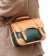 Vintage / Retro Burgundy Casual Leather Women's Bags Shoulder Bags Handbag 2022