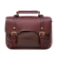 Vintage / Retro Burgundy Casual Leather Women's Bags Shoulder Bags Handbag 2022