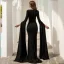 Chic / Beautiful White Trumpet / Mermaid Evening Dresses 2022 Scoop Neck Long Sleeve Sweep Train Evening Party Formal Dresses