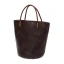 Vintage / Retro Leather Casual Black Tote Bag Shoulder Bags 2022 Women's Bags