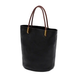 Vintage Retro Leather Casual Black Tote Bag Shoulder Bags 2022 Women S Bags