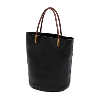 Vintage Retro Leather Casual Black Tote Bag Shoulder Bags 2022 Women S Bags