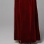 Luxury / Gorgeous Burgundy Mother Of The Bride Dresses 2020 Floor-Length / Long A-Line / Princess Long Sleeve V-Neck Backless Wedding Evening Party Wedding Party Dresses