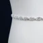 Klassisk Elegant Hvit Bryllup Bånd 2020 Metall Satin Håndlaget Beading Rhinestone Aften Ball Tilbehør