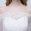 Chic / Beautiful Church Wedding Dresses 2017 Lace Appliques Square Neckline 3/4 Sleeve Backless Sash A-Line / Princess Floor-Length / Long Wedding Dresses A Line/ Princess Wedding Dresses