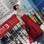 Luxe Bordeaux Robe De Soirée 2018 Princesse Col Haut Manches Courtes Perlage Train De Balayage Volants Robe De Ceremonie