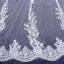 Chic / Belle Blanche Cathedral Train Mariage En Dentelle Tulle Appliques Voile De Mariée 2018