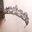 Vintage / Retro Khaki Bridal Jewelry 2017 Beading Crystal Handmade  Headpieces Metal Prom Accessories
