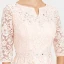 Chic / Beautiful Blushing Pink Evening Dresses  2020 A-Line / Princess 1/2 Sleeves Tea-length V-Neck Beading Crystal Embroidered Rhinestone Cocktail Party Evening Party Formal Dresses