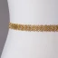 Charmant Meilleur Doré Blanche Promo Rubans 2020 Satin Métal Fait main Perlage Faux Diamant Mariage Soirée Accessorize