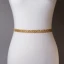 Charmant Meilleur Doré Blanche Promo Rubans 2020 Satin Métal Fait main Perlage Faux Diamant Mariage Soirée Accessorize