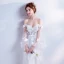 Chic / Beautiful White 2017 Evening Dresses  A-Line / Princess Tulle Lace Appliques Backless Beading Strapless Evening Party Formal Dresses