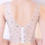 Sexy 2 Stück Himmelblau Durchsichtige Sommer Abendkleider 2018 Mermaid V-Ausschnitt Ärmellos Pailletten Strass Perlenstickerei Hof-Schleppe Rückenfreies Festliche Kleider