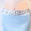 Sexy 2 Stück Himmelblau Durchsichtige Sommer Abendkleider 2018 Mermaid V-Ausschnitt Ärmellos Pailletten Strass Perlenstickerei Hof-Schleppe Rückenfreies Festliche Kleider