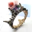 Luxury / Gorgeous Bridal Jewelry 2017 Black Rhinestone Metal Tiara