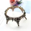 Luxury / Gorgeous Bridal Jewelry 2017 Black Rhinestone Metal Tiara