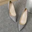 Simple Gris Bureau OL Daim Escarpins 2020 10 cm Talons Aiguilles À Bout Pointu Escarpins