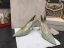 Scintillantes Vert Soirée Paillettes Escarpins 2021 Cuir 8 cm Talons Aiguilles Talons Hauts À Bout Pointu Escarpins
