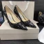 Charming Gold Sequins Evening Party Pumps 2021 Leather 8 cm Stiletto Heels Pointed Toe Pumps High Heels