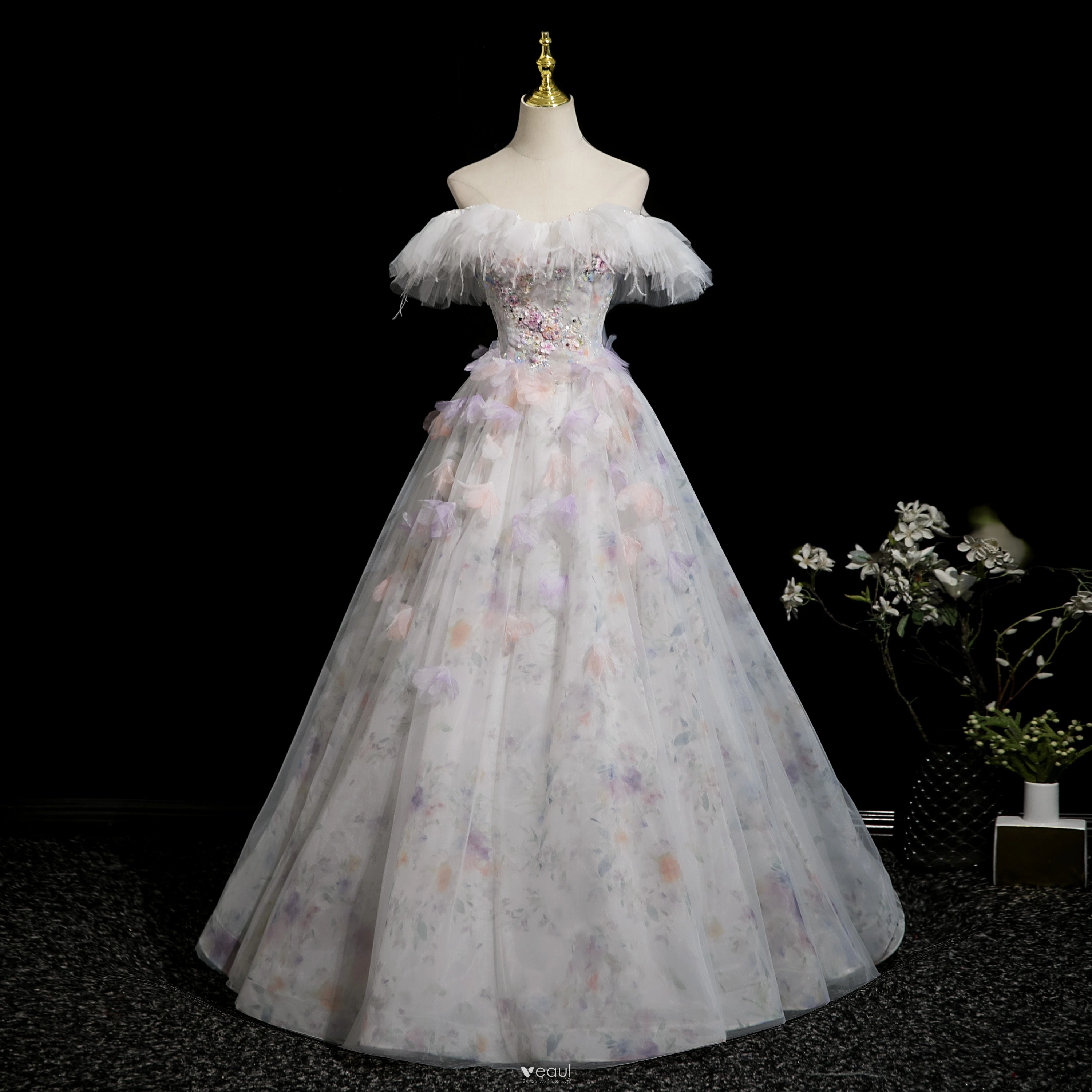 Sweet Appliques Newest 2025 Long Prom Dresses, Tea Length A-line Wedding Party Dresses Sweet Appliques Newest 2025 Long Prom Dresses, Tea Length A-line Wedding Party Dresses