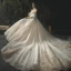 Luxury / Gorgeous Champagne Wedding Dresses 2019 A-Line / Princess Lace Beading Crystal Strapless Backless Sleeveless Cathedral Train