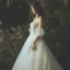 Luxury / Gorgeous Champagne Wedding Dresses 2019 A-Line / Princess Beading Pearl Strapless Backless Sleeveless Cathedral Train
