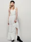 Simple Bleu Ciel Désinvolte Robes longues 2019 Volants Bretelles Spaghetti Sans Manches Dos Nu Longueur Cheville Vêtements Femme