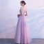 Chic / Beautiful Prom Dresses 2018 A-Line / Princess Beading Crystal Pearl Appliques V-Neck Backless Sleeveless Floor-Length / Long Formal Dresses
