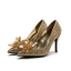 Chic Baroque Cendrillon Escarpins 2019 Cristal Paillettes 10 cm Talons Aiguilles À Bout Pointu Escarpins