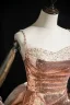 Sexy Scintillantes Or Rose Perlage Perle Paillettes Robe De Soirée 2025 Trompette / Sirène Bretelles Spaghetti Sans Manches Dos Nu Train De Balayage Soirée Robe De Ceremonie