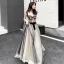 Chic / Belle Noire Robe De Bal 2021 Princesse Bretelles Spaghetti Paillettes En Dentelle Fleur Noeud Sans Manches Dos Nu Longue Promo Robe De Ceremonie