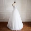 Modest / Simple Silver Prom Dresses 2018 A-Line / Princess Sweetheart Backless Sleeveless Floor-Length / Long Formal Dresses