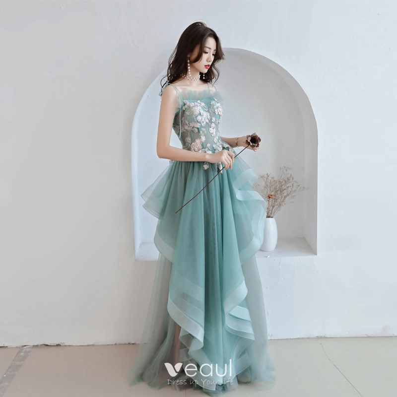 mint green prom dresses 2019 Primavera Couture 3791 Size 6 Mint Prom Dress Sequin Backless main image 1